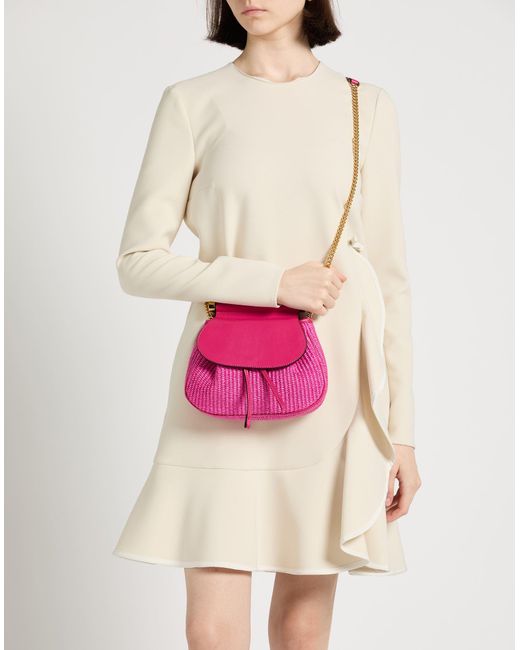 Alberta Ferretti Pink Umhängetasche