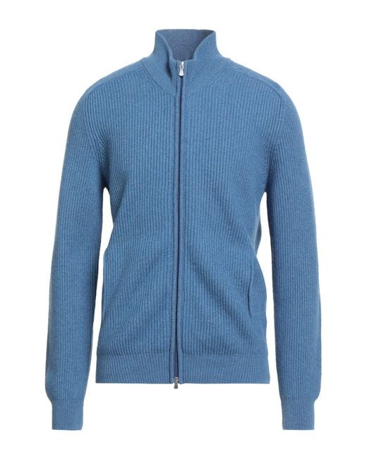 Gran Sasso Blue Cardigans for men