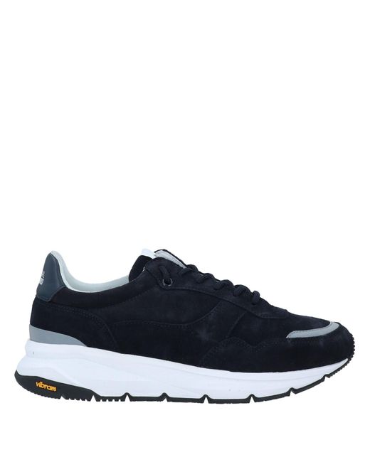 National Standard Blue Midnight Sneakers Leather, Textile Fibers for men