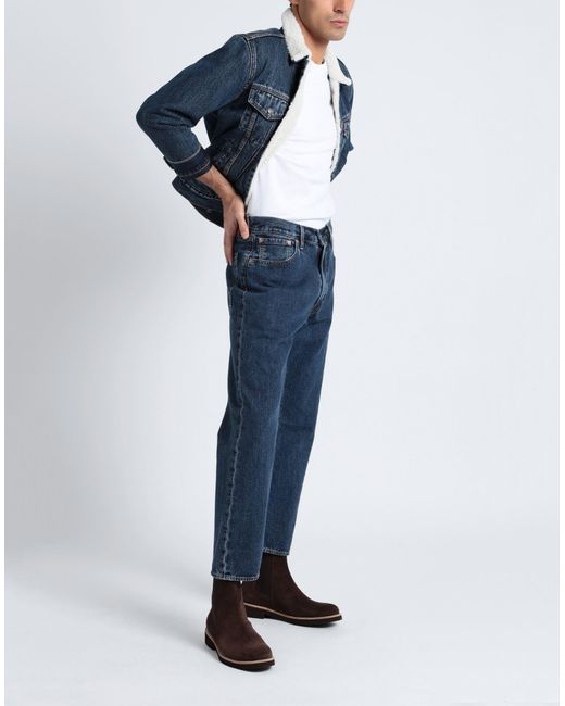 Levi's Blue Denim Outerwear for men