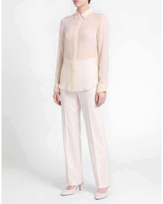 Aspesi White Shirt Silk