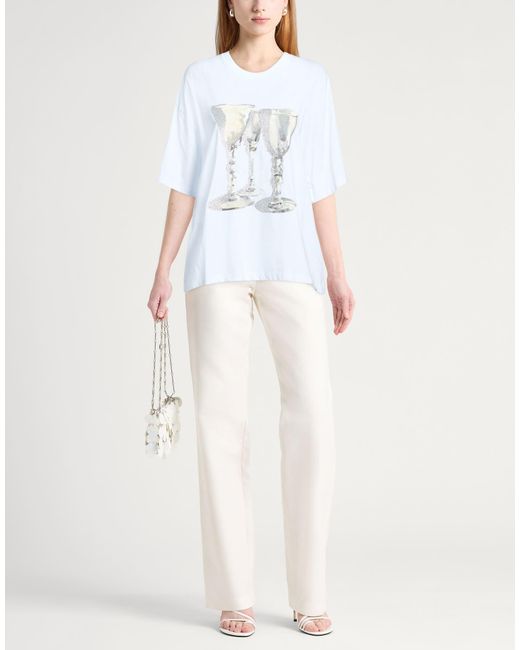 Camiseta MSGM de color White