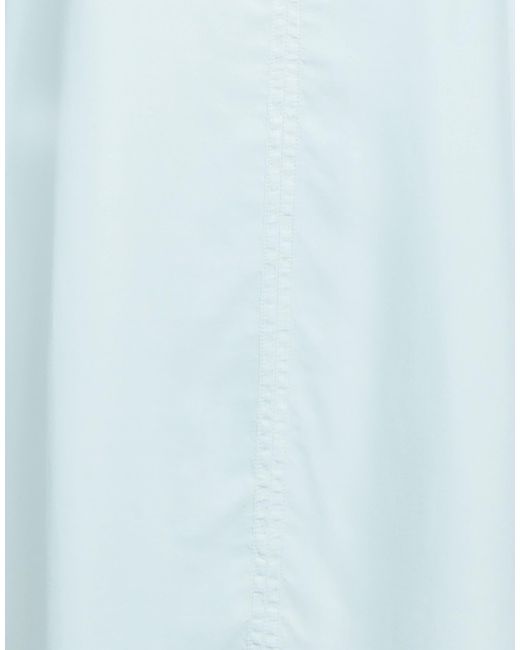 HER SHIRT HER DRESS Blue Mini Dress