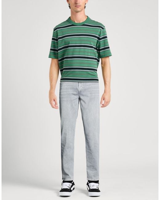 7 For All Mankind Gray Jeans Cotton, Elastomultiester, Elastane for men