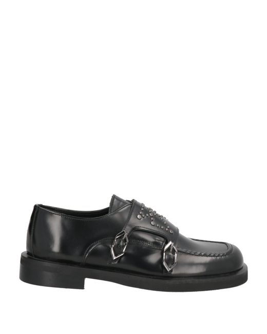 POESIE VENEZIANE Black Loafers Leather