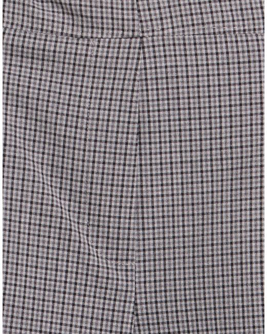 Marella Gray Pants Polyester, Viscose, Elastane