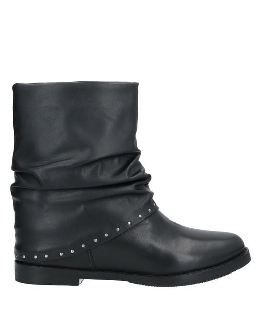 Apepazza Black Ankle Boots