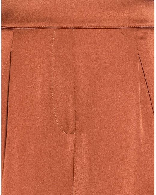 Clips Orange Pants Polyester
