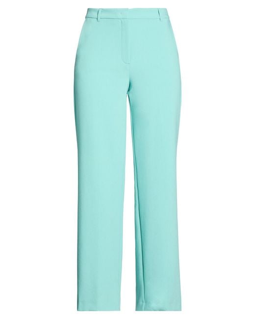 Pennyblack Blue Pants Polyester, Viscose, Elastane