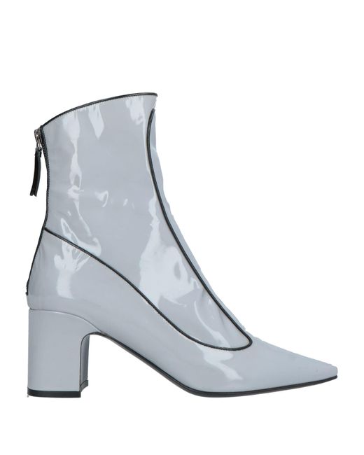 Fabrizio Viti White Ankle Boots