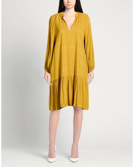 Shirtaporter Yellow Mini Dresses