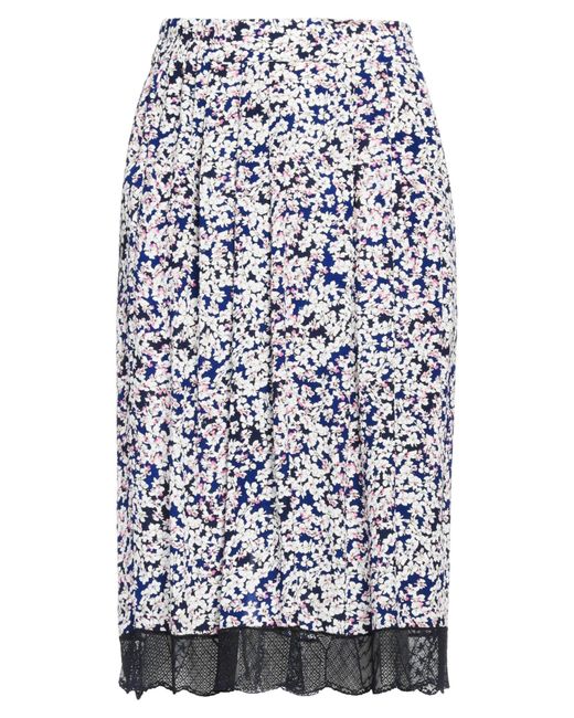 Zadig & Voltaire Blue Midi Skirt