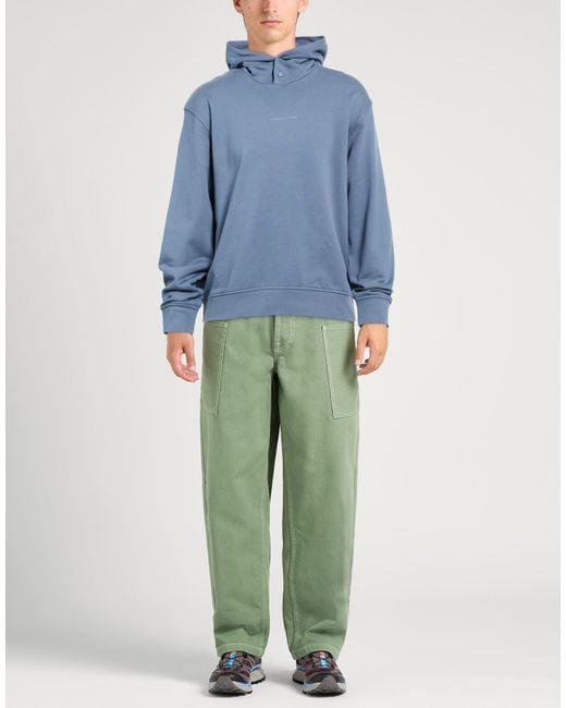 ARMANI EXCHANGE Blue Slate Sweatshirt Cotton for men