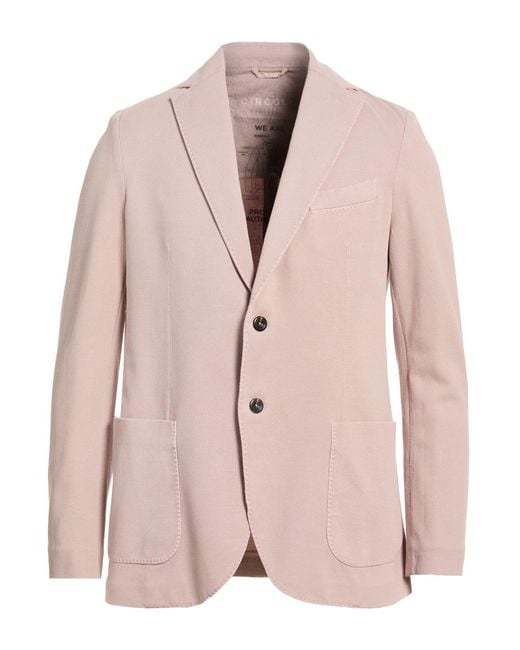 Circolo 1901 Pink Blazers for men