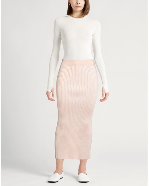 Jil Sander Pink Maxi Skirt