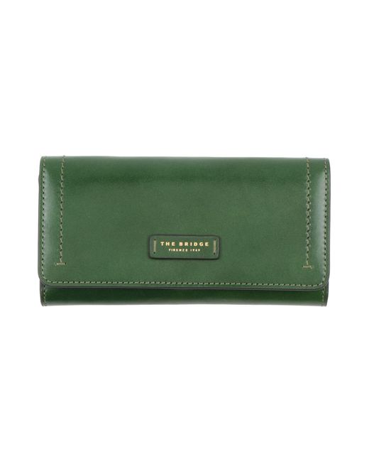 The Bridge Green Wallet