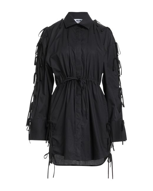 MSGM Black Mini Dress