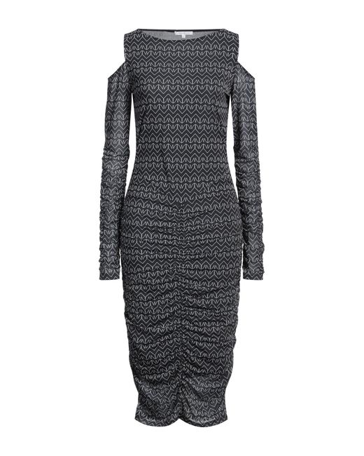 Patrizia Pepe Gray Midi Dress