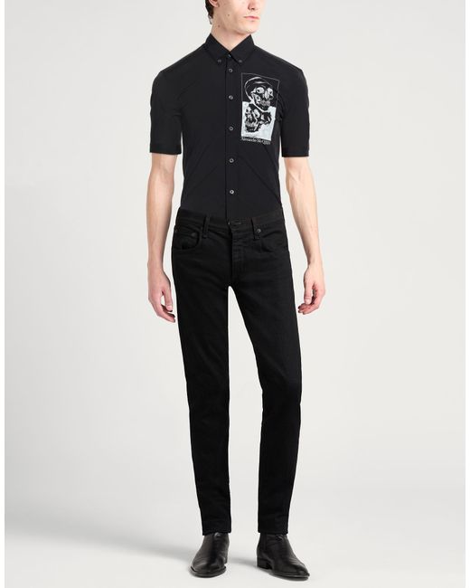McQueen Black Shirt for men