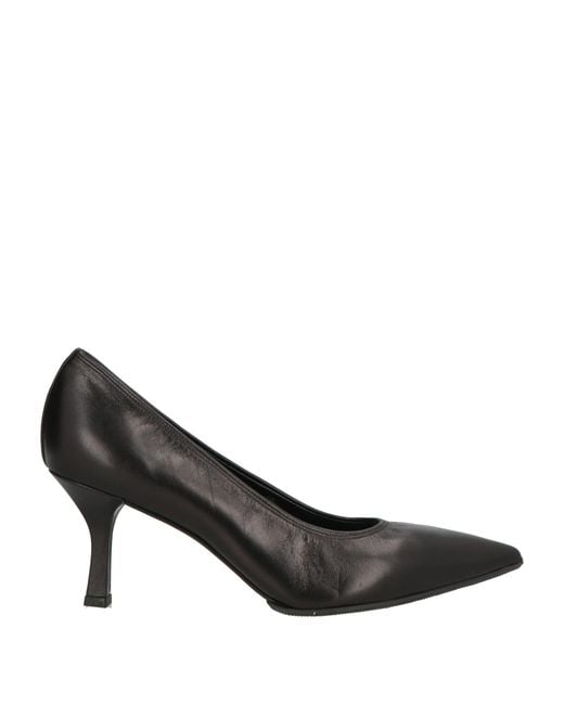 Casadei Black Pumps Leather