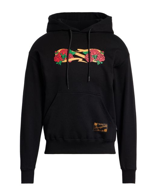 Propaganda Black Sweatshirt Cotton for men