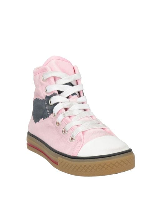 Philosophy Di Lorenzo Serafini Pink Sneakers Textile Fibers