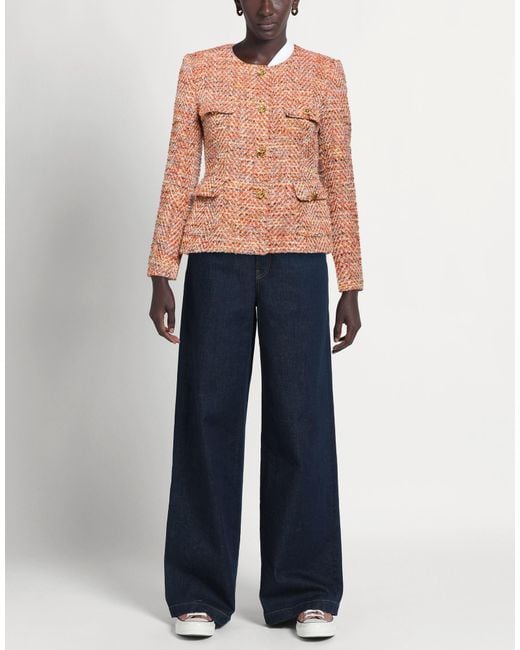 Tagliatore 0205 Pink Jacket Virgin Wool, Polyamide, Acrylic, Polyester