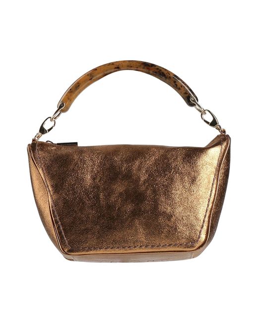 Plinio Visona' Brown Handbag Leather