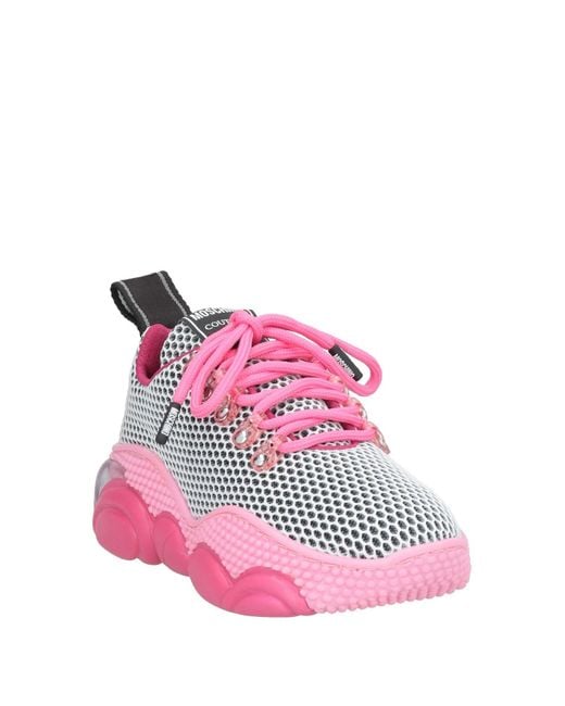 Moschino Pink Sneakers
