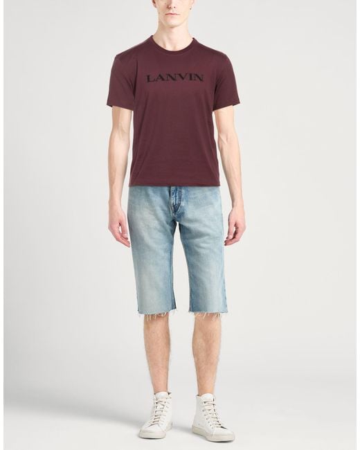 Lanvin Red T-Shirt for men