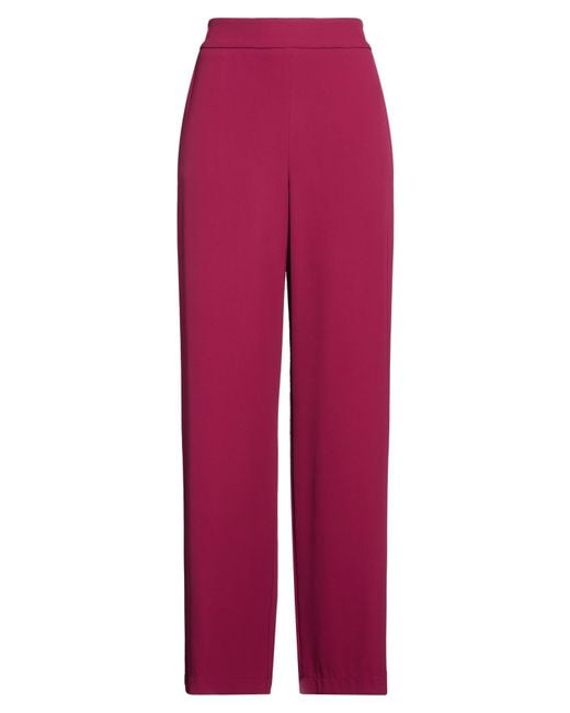 Kontatto Red Pants Polyester, Elastane