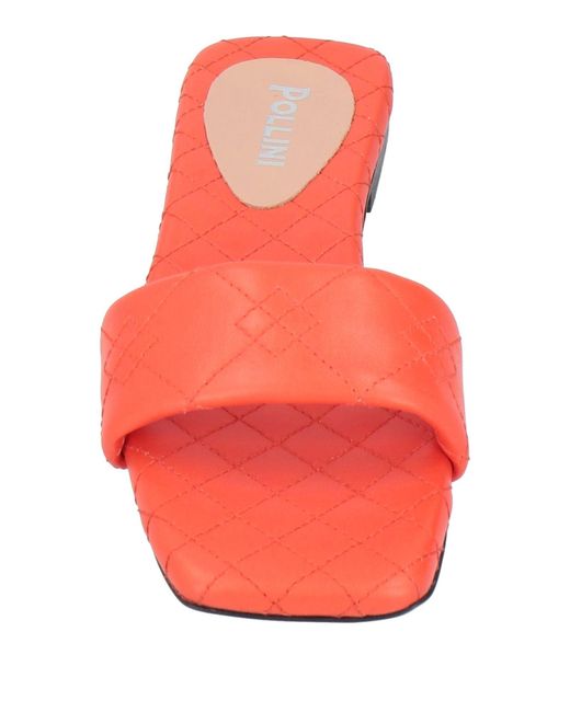 Pollini Pink Sandals Leather