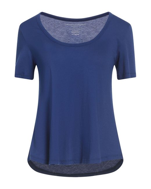 Majestic Filatures Blue T-Shirt Organic Cotton