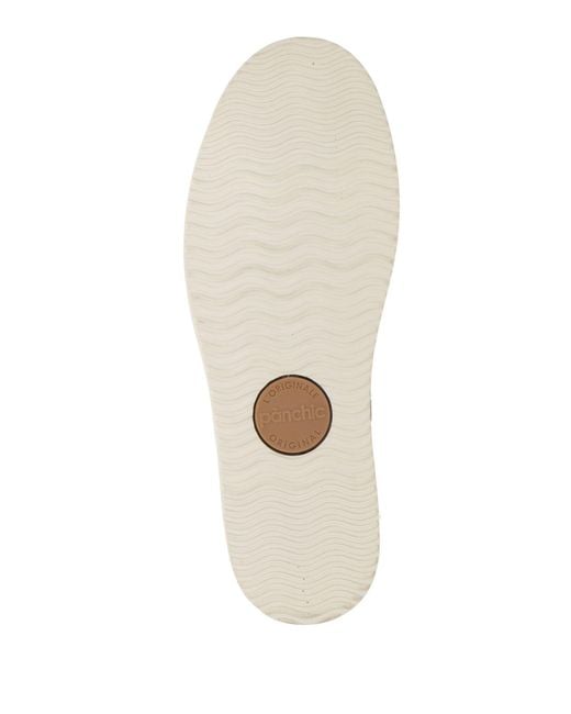 Pànchic White Sneakers Textile Fibers, Leather for men
