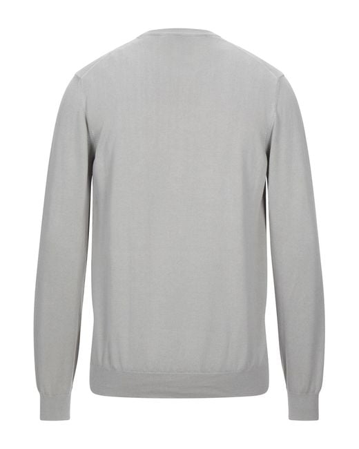 Alpha Studio Gray Jumper for men