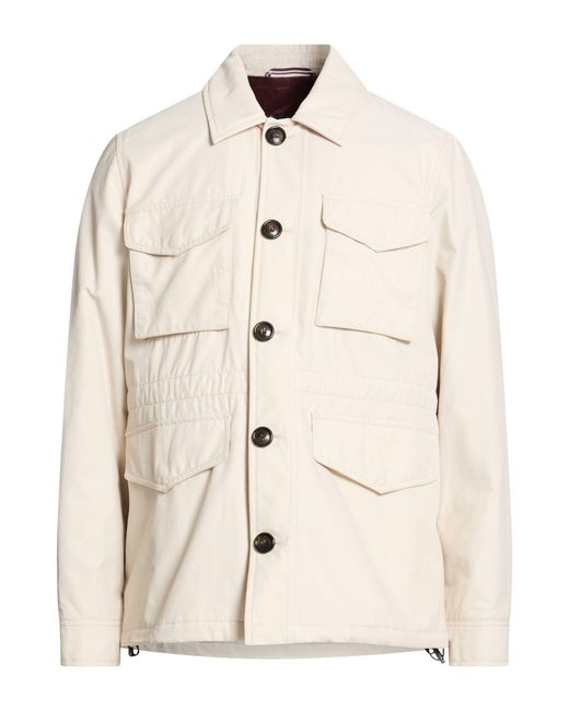 Tommy Hilfiger Natural Jacket Cotton, Polyamide for men