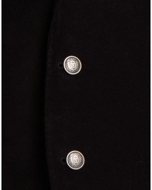 Caruso Black Blazer for men