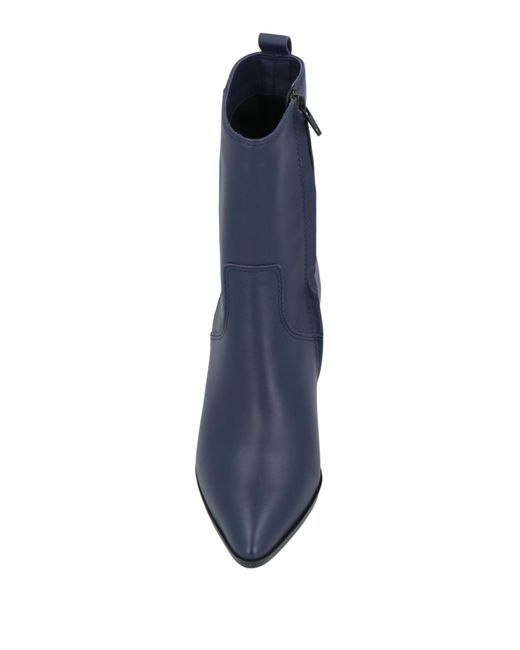 Bruno Premi Blue Ankle Boots Leather