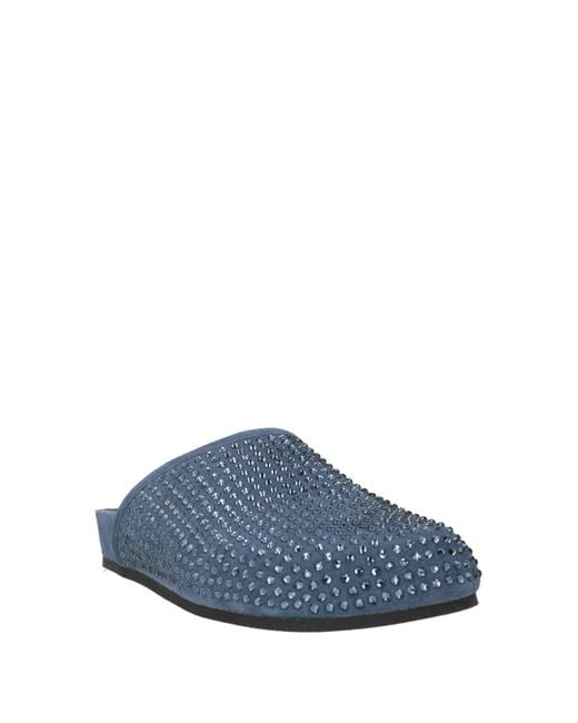 Sandro Blue Mules & Clogs