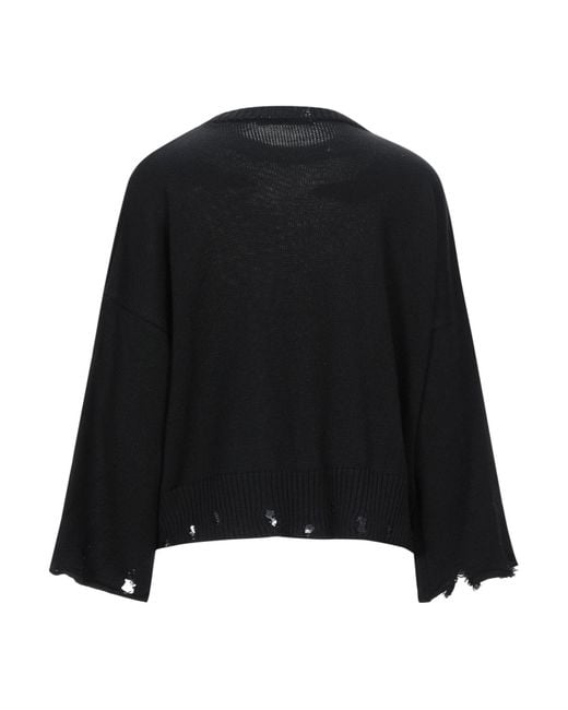 Marco Bologna Black Sweater Wool, Acrylic