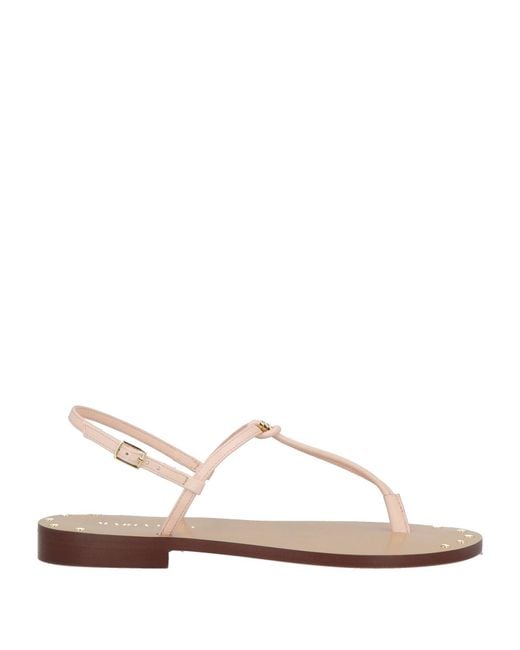 MARIA LUCA White Thong Sandal