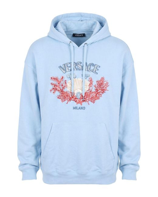 Sudadera Versace de hombre de color Blue