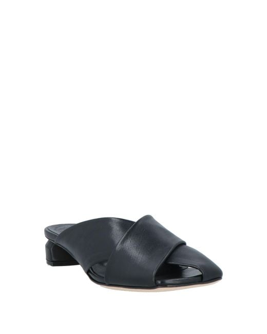 Officine Creative Black Sandals