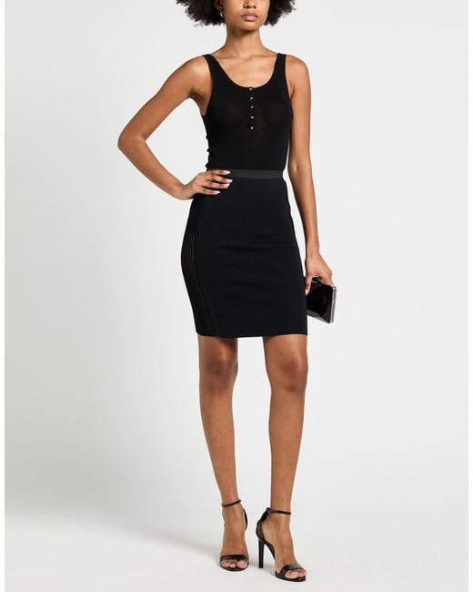 Pinko Black Mini Skirts