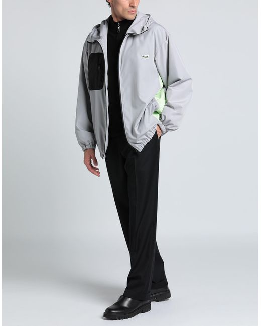 MSGM Gray Jacket for men