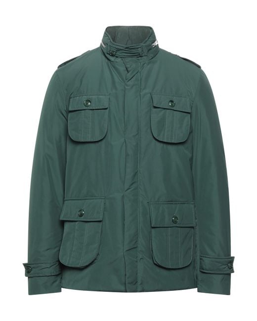PMDS PREMIUM MOOD DENIM SUPERIOR Green Dark Jacket Polyester for men