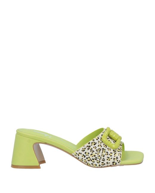Jeannot Green Sandals