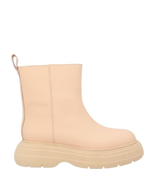 Gia Borghini Natural Ankle Boots