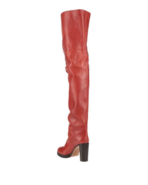 Isabel Marant Red Stiefel