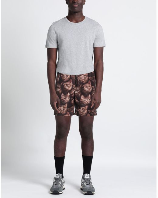 Daniele Alessandrini Brown Shorts & Bermuda Shorts for men